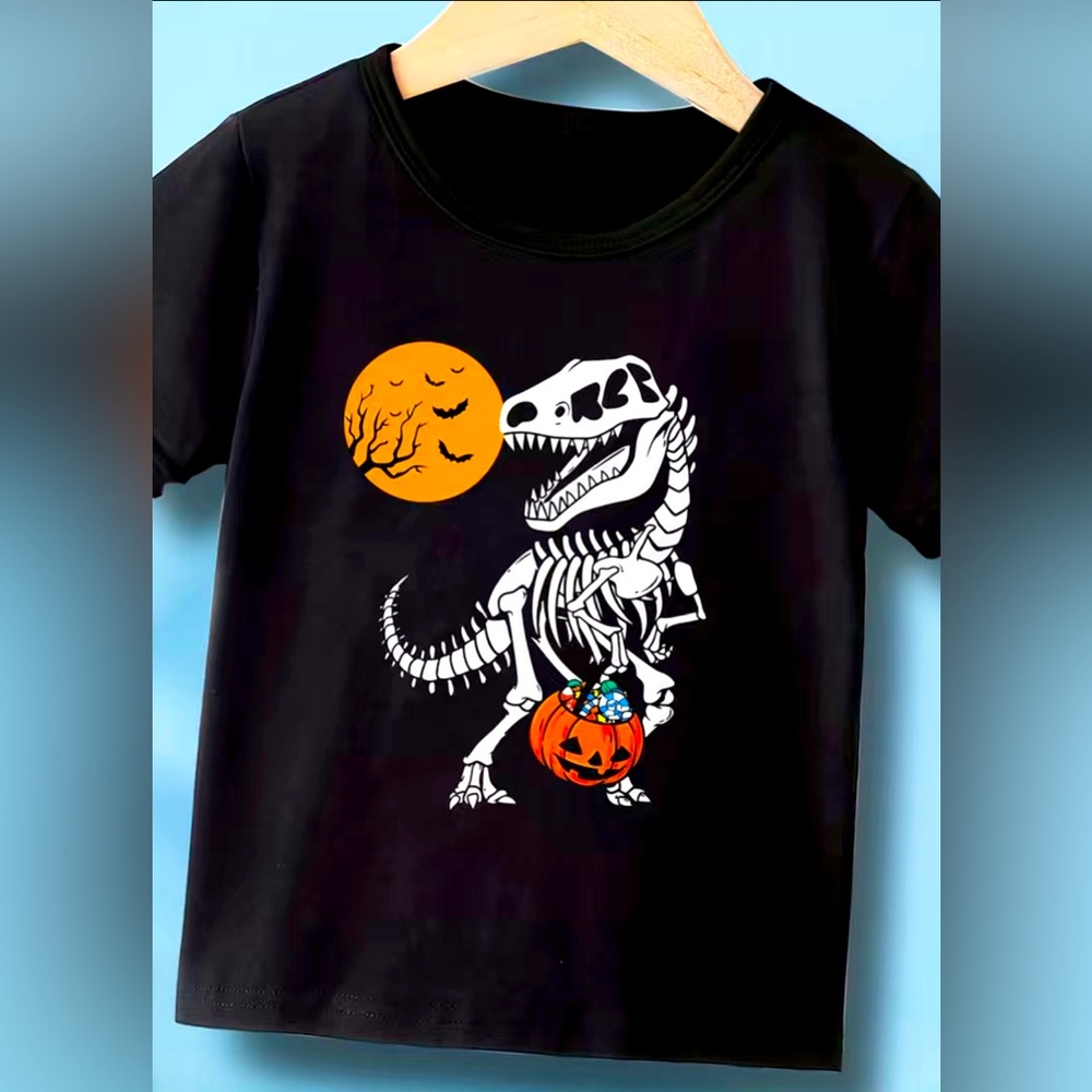 New: Dinosaur Halloween Treats Shirt